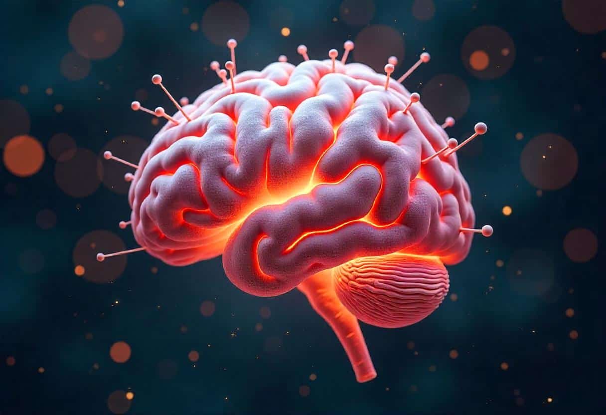 cerebro digital machine learning futurista