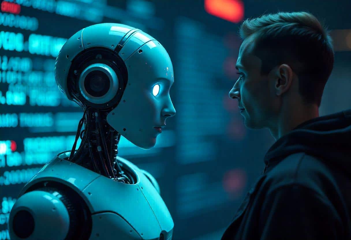 robot conversando pnl inteligencia artificial